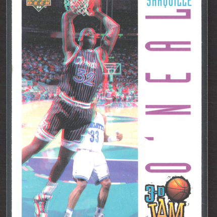 1994 Upper Deck 3-D Jam Shaquille O'Neal #102