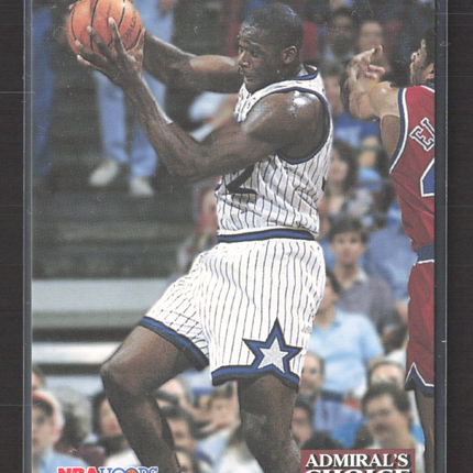 1994 NBA Hoops Admiral's Choice Shaquille O'Neal #AC4