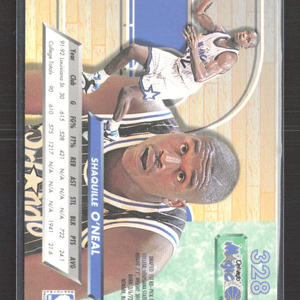 1993 Fleer Ultra Shaquille O'Neal #328