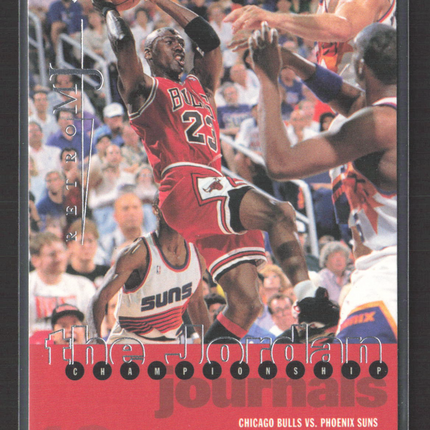 1998 Upper Deck Retro MJ Jordan Championship Journals Michael Jordan #56