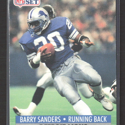 1991 Pro Set Barry Sanders #502