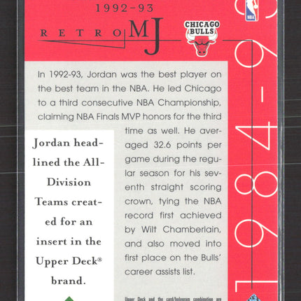 1998 Upper Deck Retro MJ Michael Jordan #44