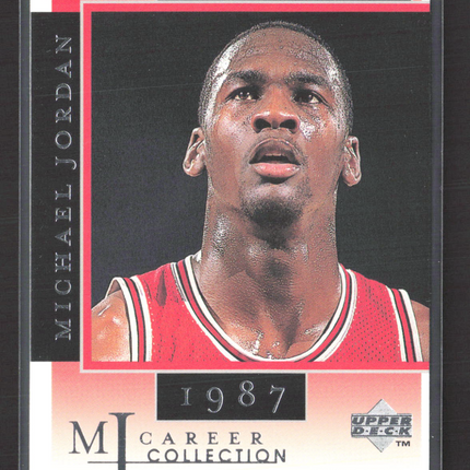 1998 Upper Deck MJ Career Collection Michael Jordan #13