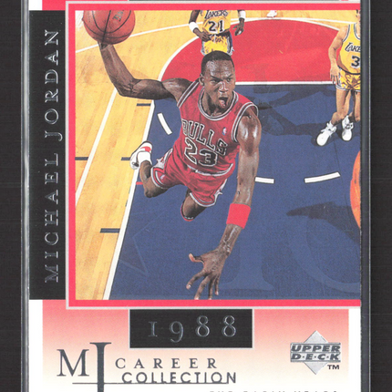 1998 Upper Deck MJ Career Collection Michael Jordan #9