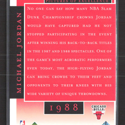 1998 Upper Deck MJ Career Collection Michael Jordan #9