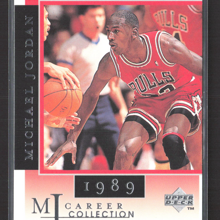 1998 Upper Deck MJ Career Collection Michael Jordan #17