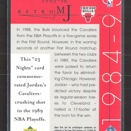 1998 Upper Deck Retro MJ 23 Nights Michael Jordan #43