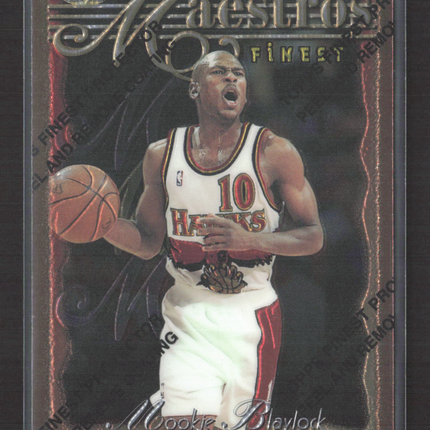 1996 Topps Finest Maestros Mookie Blaylock #M38