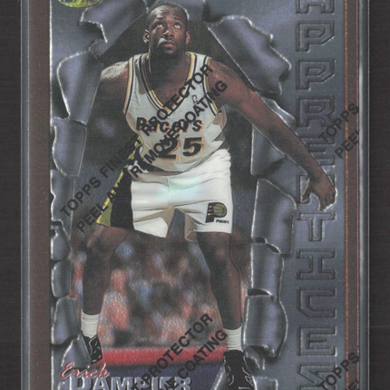 1996 Topps Finest Apprentices Erick Dampier #70