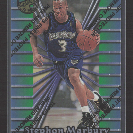 1996 Topps Finest Stephon Marbury #53 Members Only
