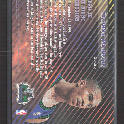 1996 Topps Finest Stephon Marbury #53 Members Only
