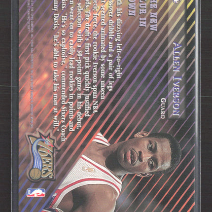 1997 Topps Finest Members Only Allen Iverson #54