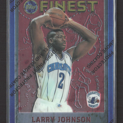 1996 Topps Finest Larry Johnson #233
