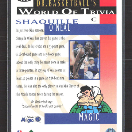 1994 Upper Deck Collector's Choice Shaquille O'Neal #400