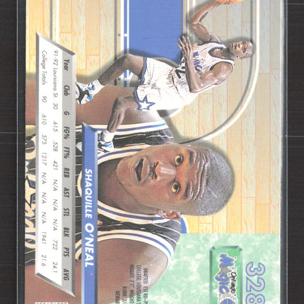 1993 Fleer Ultra Shaquille O'Neal #328