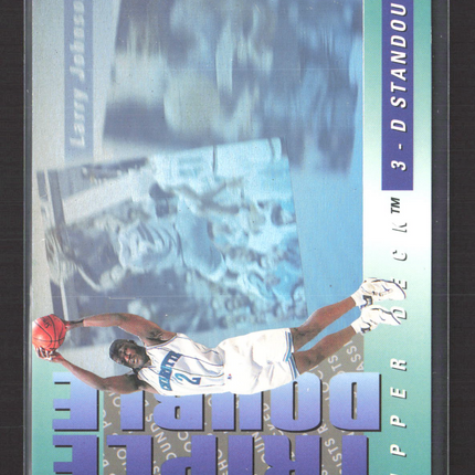 1993 Upper Deck 3-D Standouts Larry Johnson #TD7