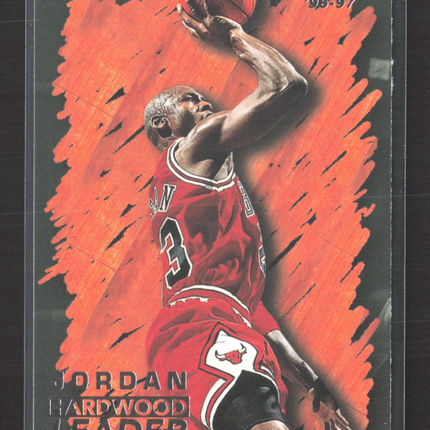 1996 Fleer Hardwood Leader Michael Jordan #123