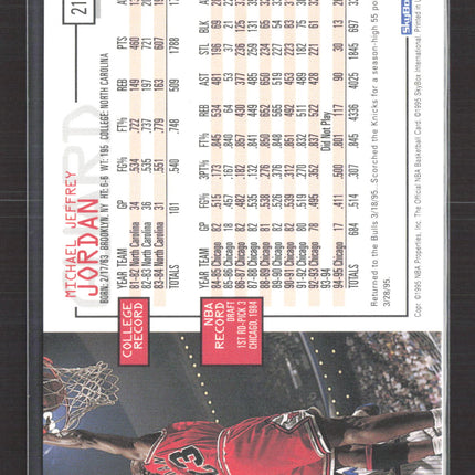 1995 NBA Hoops Michael Jordan #21