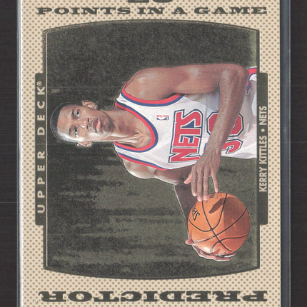 1996 Upper Deck Predictor Kerry Kittles #P11