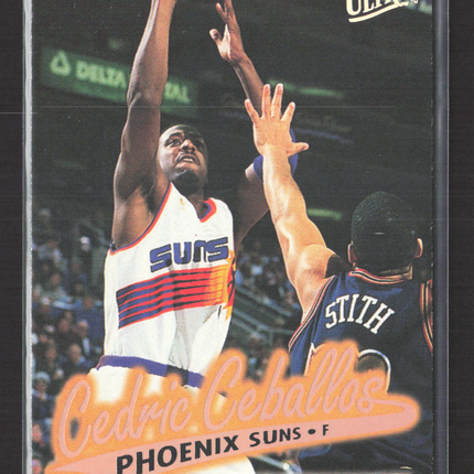 1997 Fleer Ultra Gold Medallion Cedric Ceballos #G-231 Edition