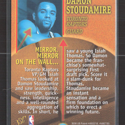 1996 Topps Stadium Club Members Choice Damon Stoudamire #49