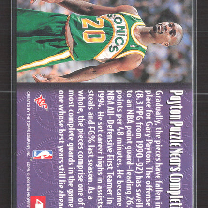 1995 Topps Stadium Club Members Only Gary Payton #42