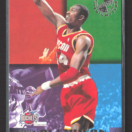 1995 Topps Stadium Club Members Only Hakeem Olajuwon #24
