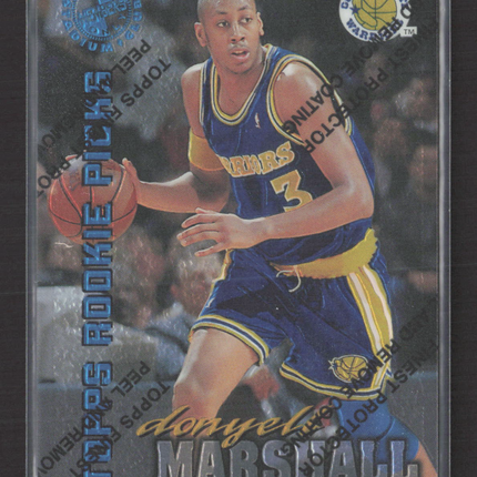 1995 Topps Finest Donyell Marshall #49