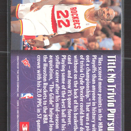 1995 Topps Stadium Club Members Only Clyde Drexler #31