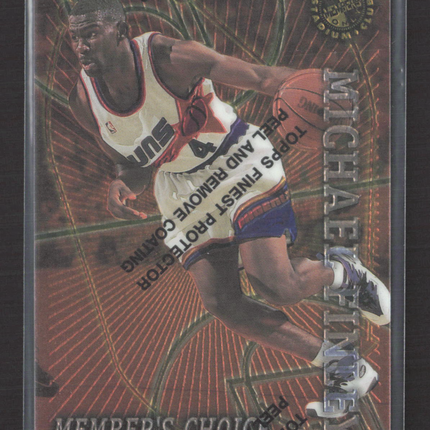 1996 Topps Stadium Club Members Choice Michael Finley #47