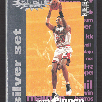 1995 Upper Deck Collector's Choice You Crash the Game Silver Scottie Pippen #C8