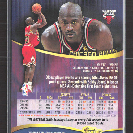 1998 Topps Stadium Club Michael Jordan #118