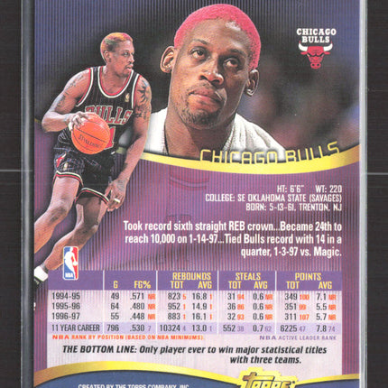 1998 Topps Stadium Club Dennis Rodman #56