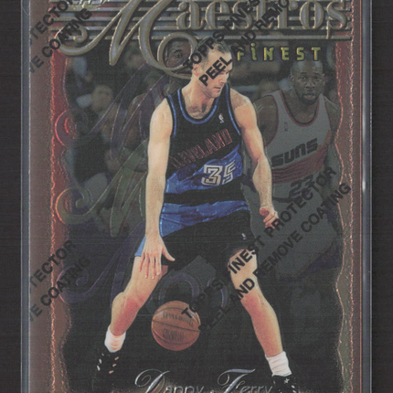 1996 Topps Finest Maestros Danny Ferry #98
