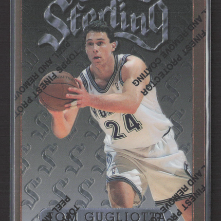 1996 Topps Finest Sterling Tom Gugliotta #40