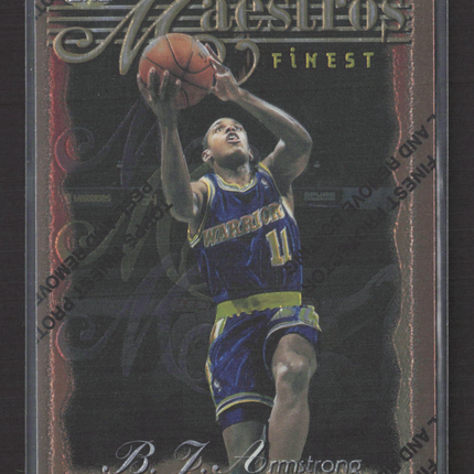 1996 Topps Finest Maestros B.J. Armstrong #M3