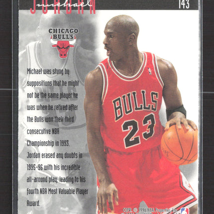 1996 Fleer Ultra Michael Jordan #143