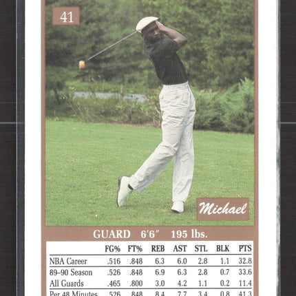 1990 SkyBox Michael Jordan #41