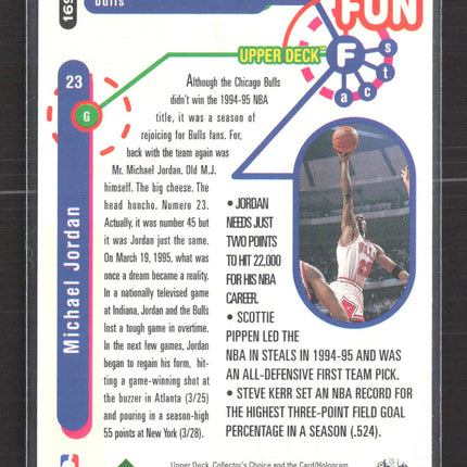 1994 Upper Deck Collector's Choice Michael Jordan #169