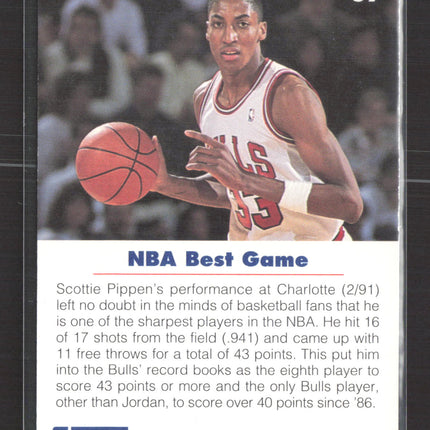1992 SkyBox USA Basketball Scottie Pippen #67