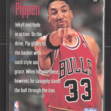 1995 SkyBox Sky Slams Scottie Pippen #310