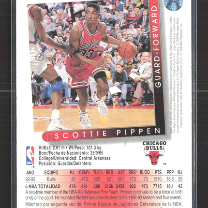 1992 Upper Deck Scottie Pippen #73