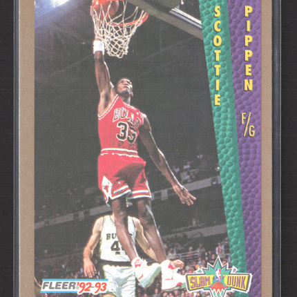 1993 Fleer Slam Dunk Scottie Pippen #299