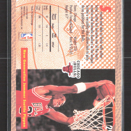 1993 Fleer Slam Dunk Scottie Pippen #299