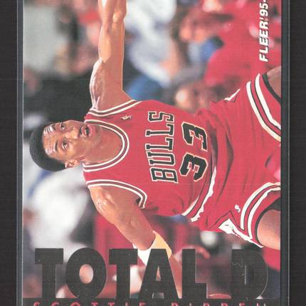 1995 Fleer Total D Scottie Pippen #9 of 12
