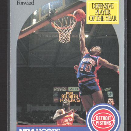 1990 NBA Hoops Dennis Rodman #109