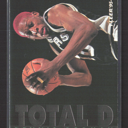 1995 Fleer Total D Dennis Rodman #11 of 12