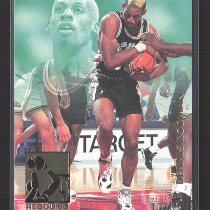 1994 Ultra Rebound King Dennis Rodman #10 of 10 Insert