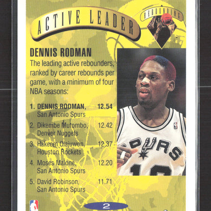 1995 Topps Dennis Rodman #2
