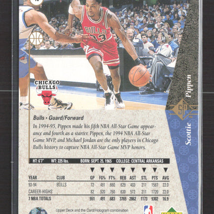 1995 Upper Deck SP Scottie Pippen #46